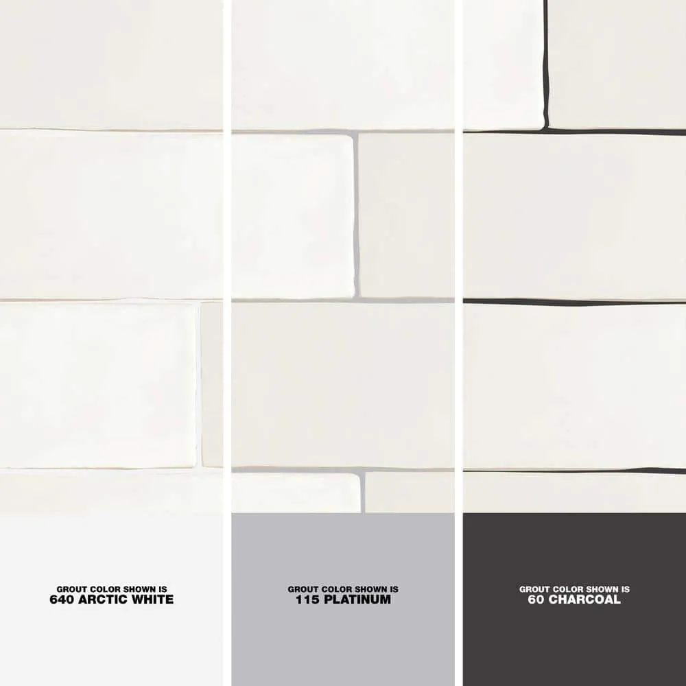 Ivy Hill Tile White 3 in. x 12 in. 8 mm Matte Ceramic Subway Wall Tile (22-Piece, 5.38 sq. ft./Box), photo 3 of 8