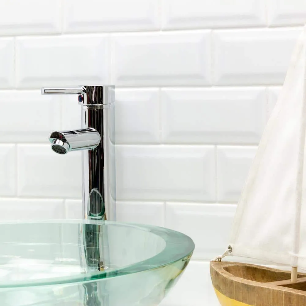 Ivy Hill Tile Essential White Beveled 3 in. x 6 in. x 6mm Polished Ceramic Subway Wall Tile (10.76 sq. ft./case), photo 2 of 8
