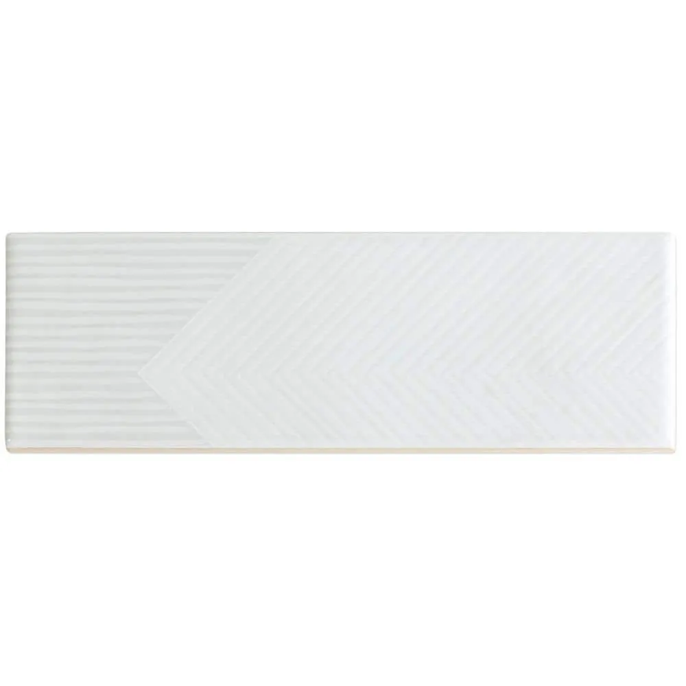 Ivy Hill Tile Ace White 2 in. x 8 in. x 9 mm Polished Ceramic Subway Wall Tile (38 pieces / 5.38 sq. ft. / box), photo 3 of 8