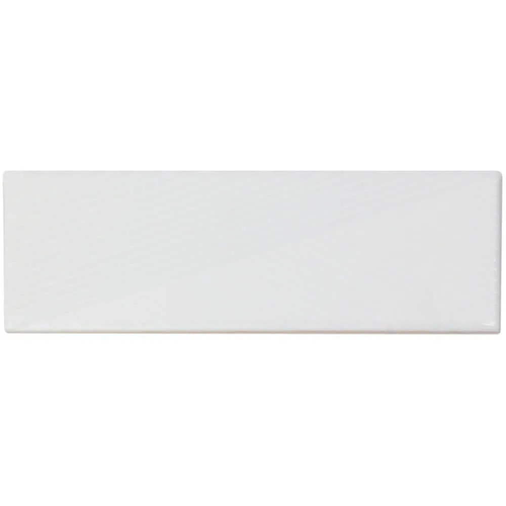Ivy Hill Tile Ace White 2 in. x 8 in. x 9 mm Polished Ceramic Subway Wall Tile (38 pieces / 5.38 sq. ft. / box), photo 4 of 8