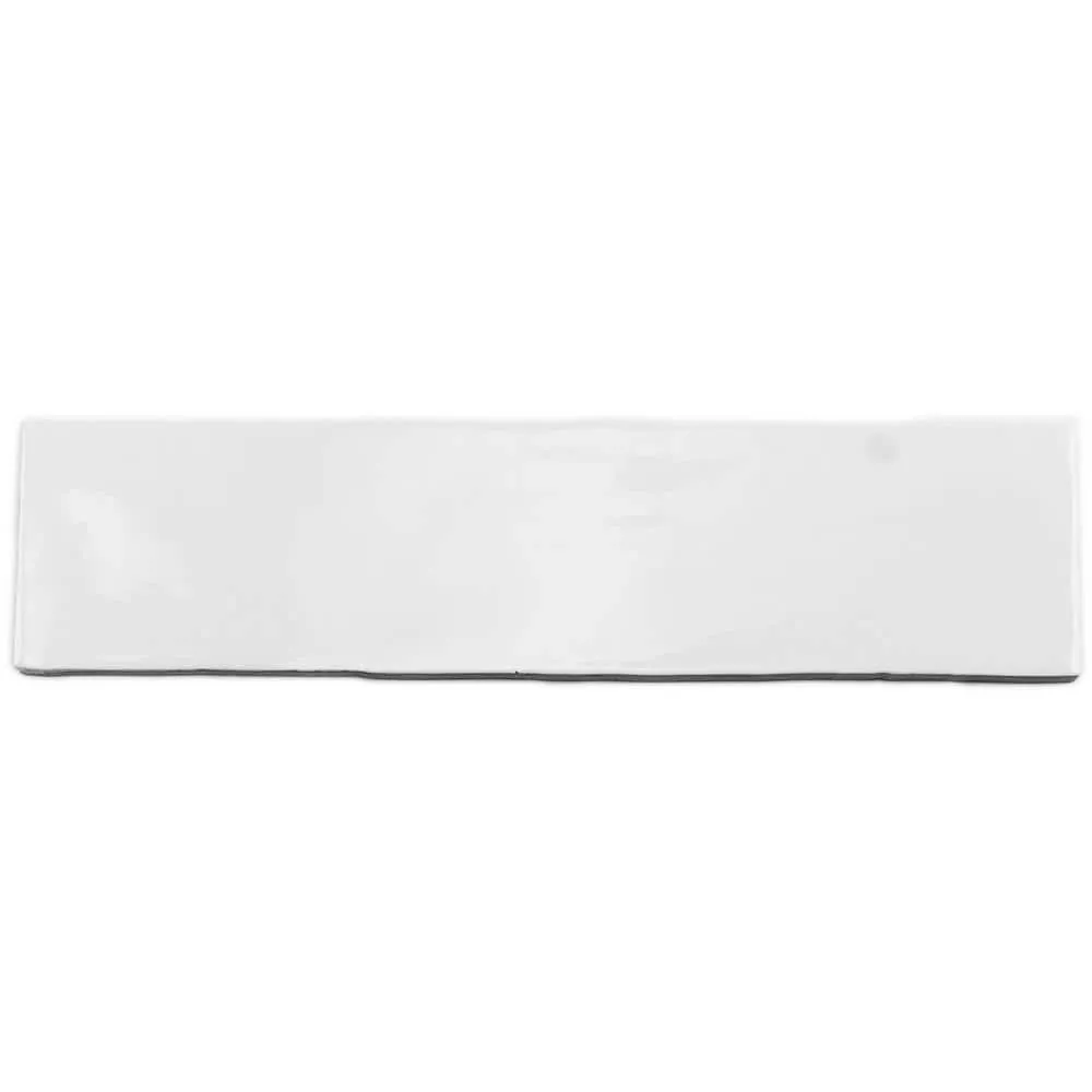 Ivy Hill Tile Catalina White 3 in. x 12 in. x 8 mm Ceramic Wall Subway Tile, 44 Pieces (10.76 sq. ft./Case), photo 4 of 8