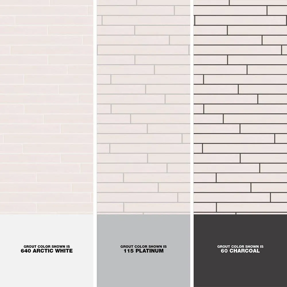 Ivy Hill Tile Nantucket 2 in. x 20 in. White Polished Ceramic Wall Tile (20 pieces / 5.38 sq. ft. / case), photo 3 of 8