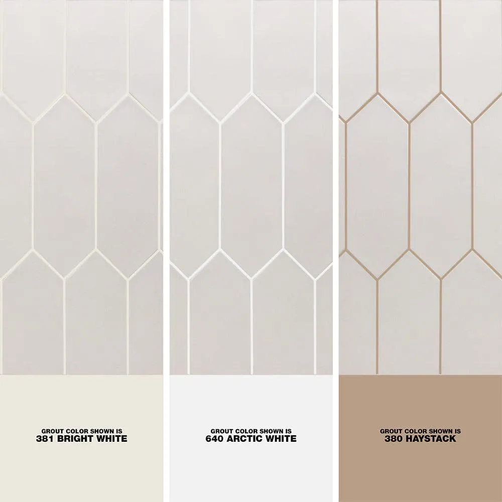 Ivy Hill Tile Russell White 4 in. x 12 in. 10 mm Matte Porcelain Subway Floor and Wall Tile (40 pieces, 10.76 sq. ft. per Box), photo 3 of 7