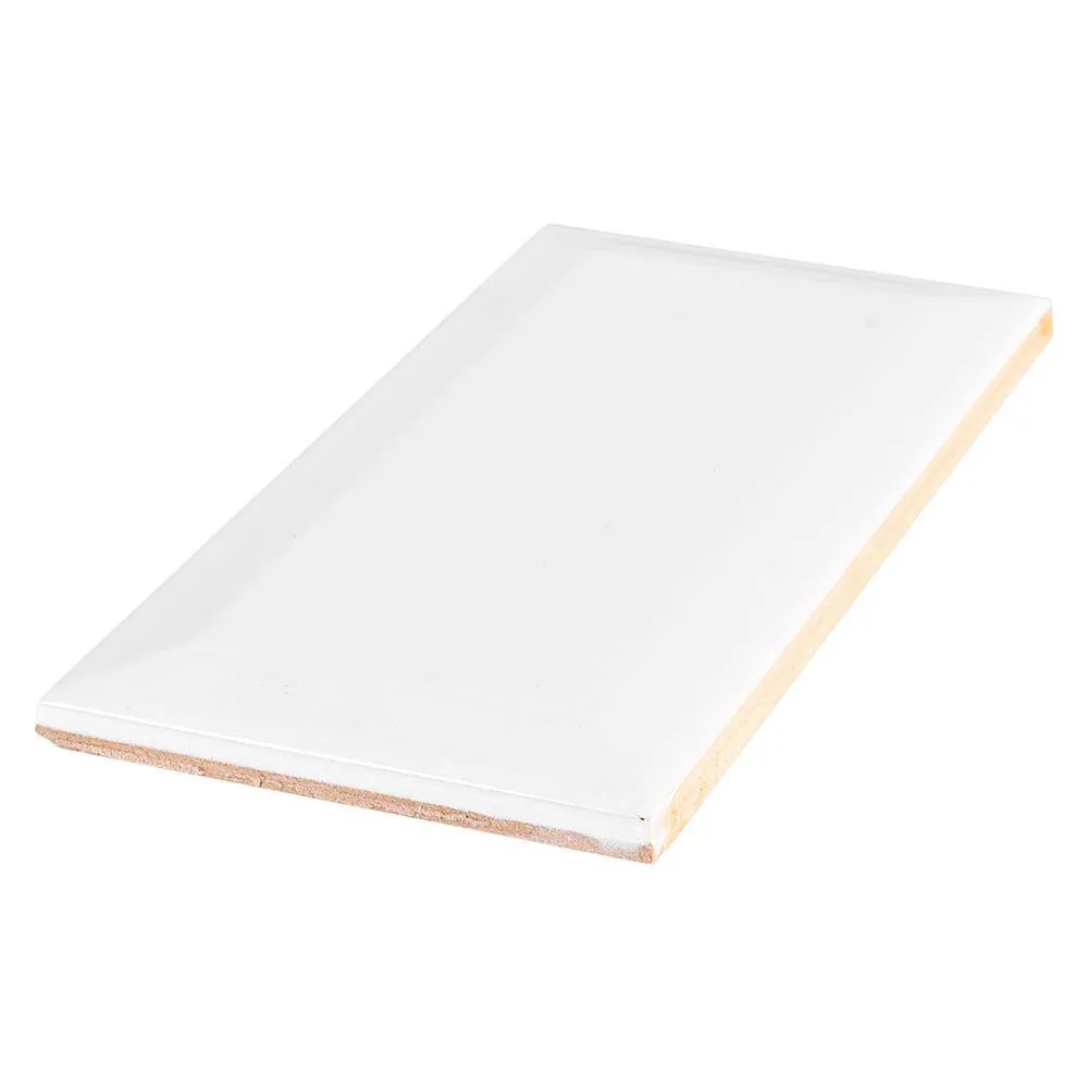 Jeffrey Court Allegro White 3 in. x 6 in. Glossy Ceramic Wall Tile (1 sq. ft./ pack), photo 3 of 6