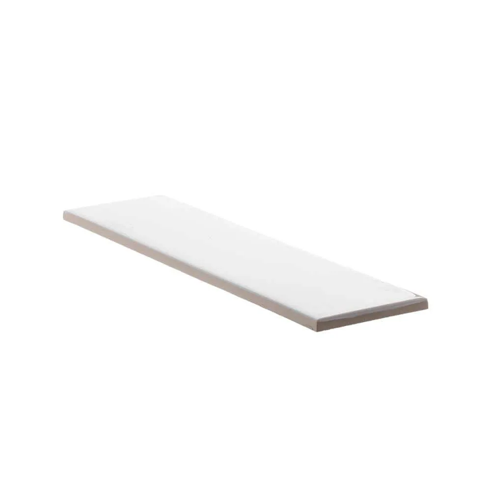 Jeffrey Court Allegro White 3 in. x 12 in. Glossy Ceramic Wall Tile (16.5 sq. ft. / Case), photo 2 of 5