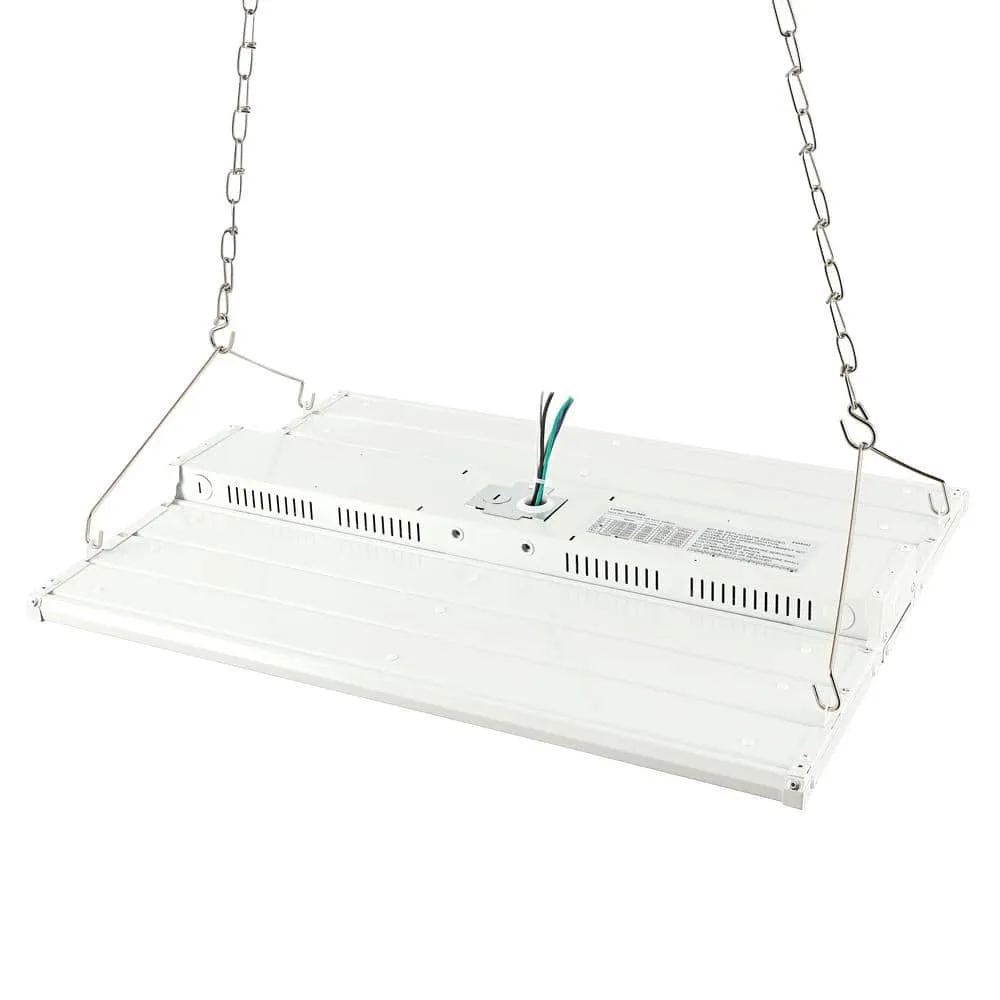 JONATHAN Y 1.98 ft. 220-Watt Equivalent Integrated LED White Shop High Bay Light with 28600 Lumens 5000K, photo 12 of 13