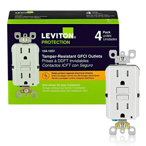 SmartlockPro Tamper-Resistant GFCI Outlet (4-Pack)