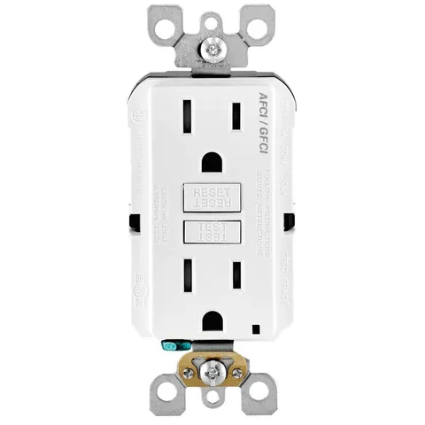 SmartlockPro AFCI/GFCI Dual Function Tamper-Resistant Outlet
