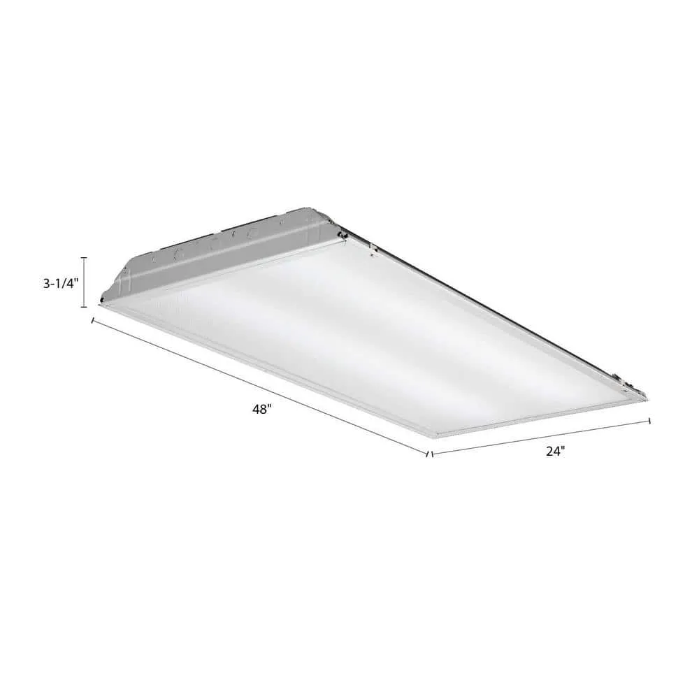 Lithonia Lighting Contractor Select GT 2 ft. x 4 ft. Integrated LED 4000 Lumens 4000K 120V Commercial Grade Recessed Troffer, photo 3 of 14
