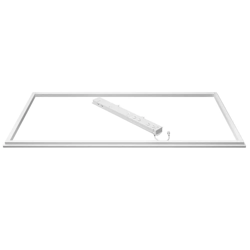 Lithonia Lighting Contractor Select LFRM 23.78 in. x 47.76 in. 4000/5000/6000 Lumens 3500K/4000K/5000K White Integrated LED Troffer Light, photo 6 of 9