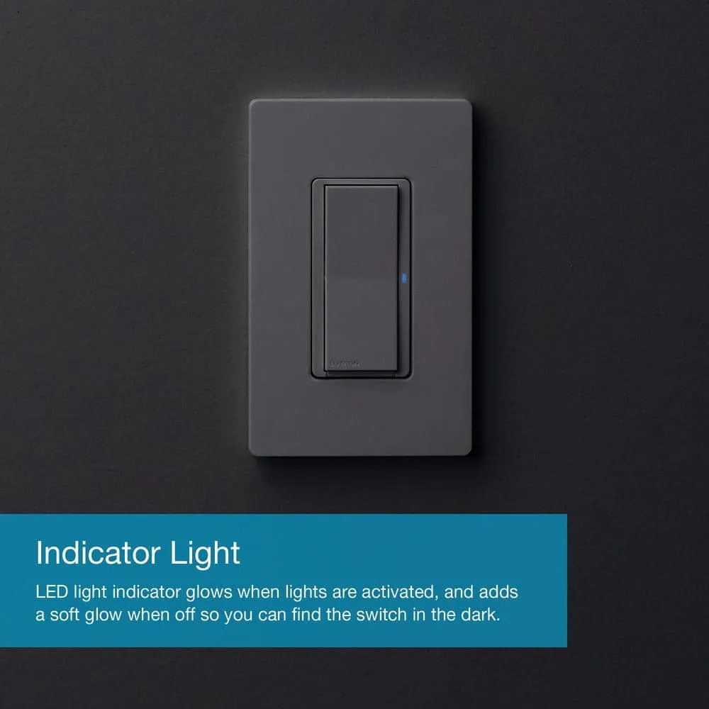 Lutron Claro Smart Switch for Caseta, On/Off Control of Lights/Fans, 5-Amp/Neutral Wire Required, White (DVRF-5NS-WH-R), photo 9 of 14