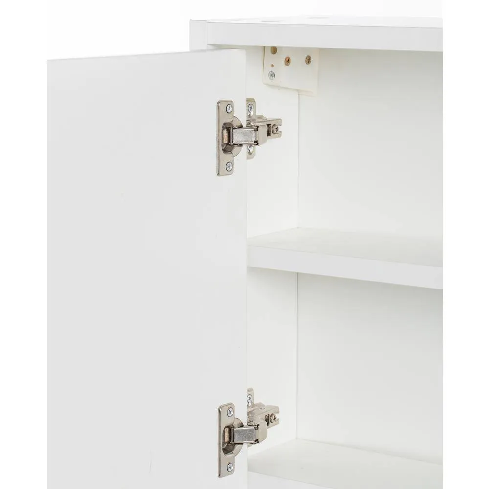 Unbranded 17.5 in. x 23.5 in. Surface Mount Medicine Cabinet Bathroom Storage, Mirrored Vanity Medicine Chest with 3 Shelves, photo 4 of 6