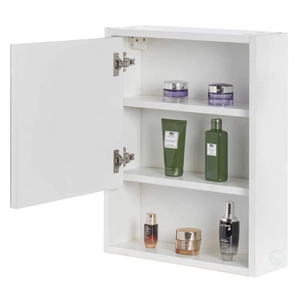 Unbranded 17.5 in. x 23.5 in. Surface Mount Medicine Cabinet Bathroom Storage, Mirrored Vanity Medicine Chest with 3 Shelves, photo 3 of 6