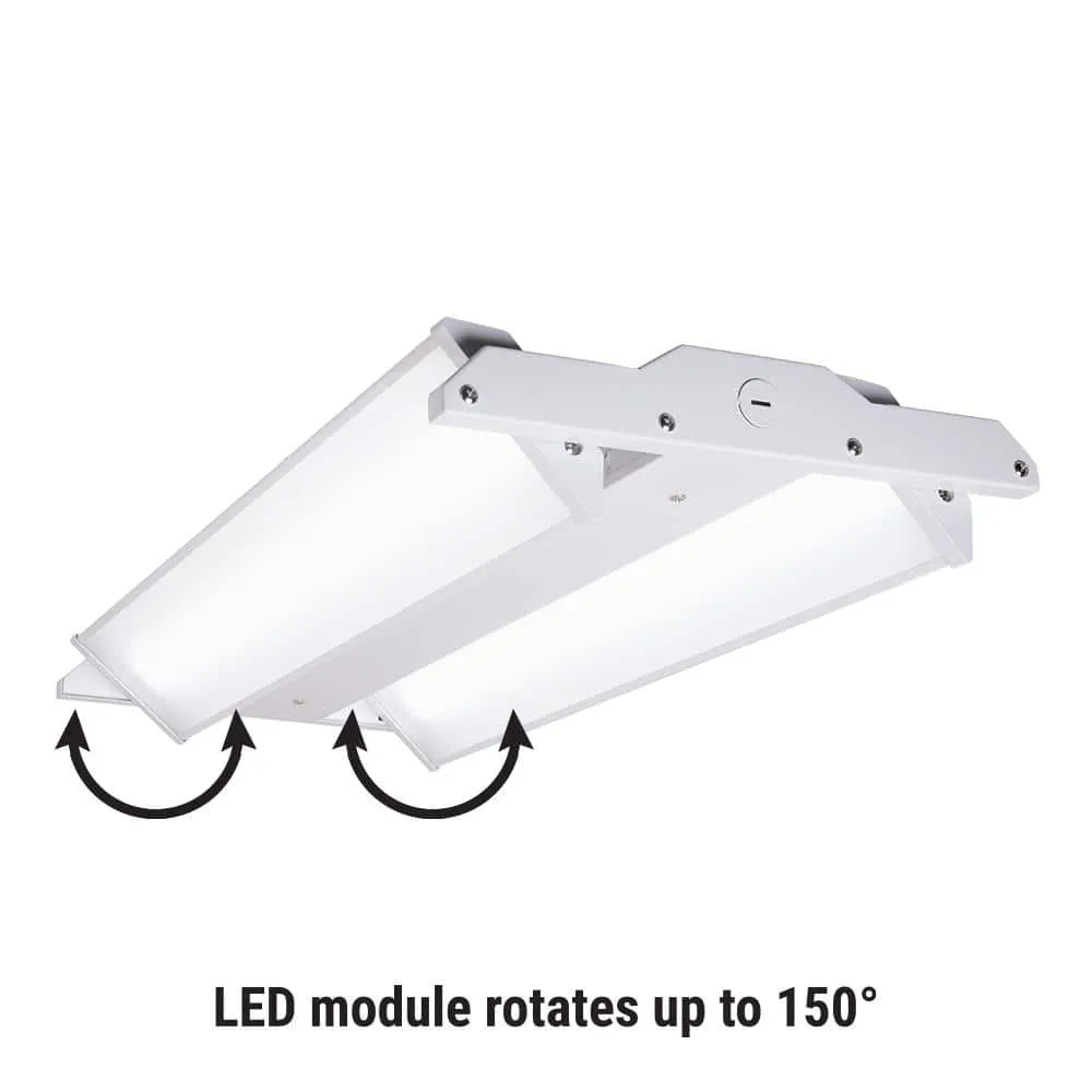 Metalux 2 ft./26 in. 600-Watt Equivalent, Integrated LED, Dimmable White High Bay Light 23000 Lumens 5000K w/Aimable Optics, photo 4 of 9