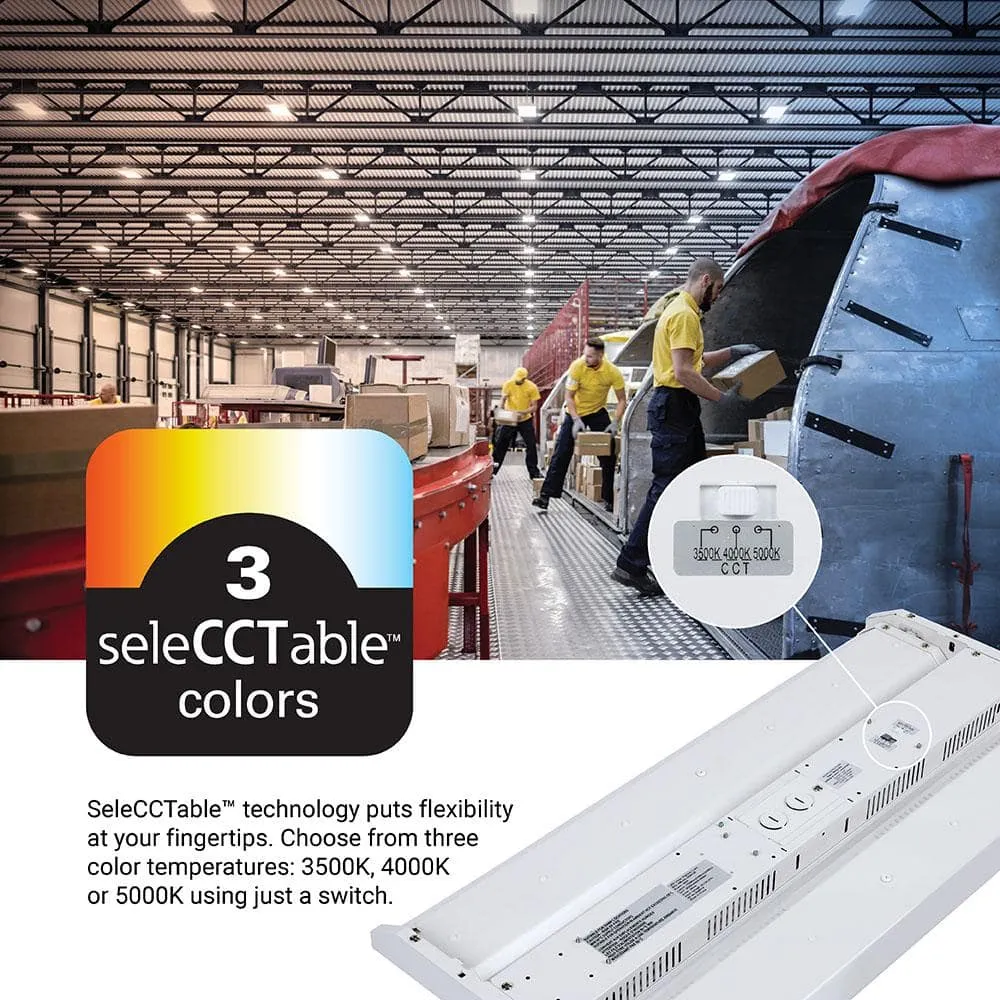 Metalux 2 ft. 400-Watt Equivalent LED Highbay with Adjustable Optics, Selectable 18K/21K/24K Lumens and 3500/4000/5000 Sel CCT, photo 6 of 9