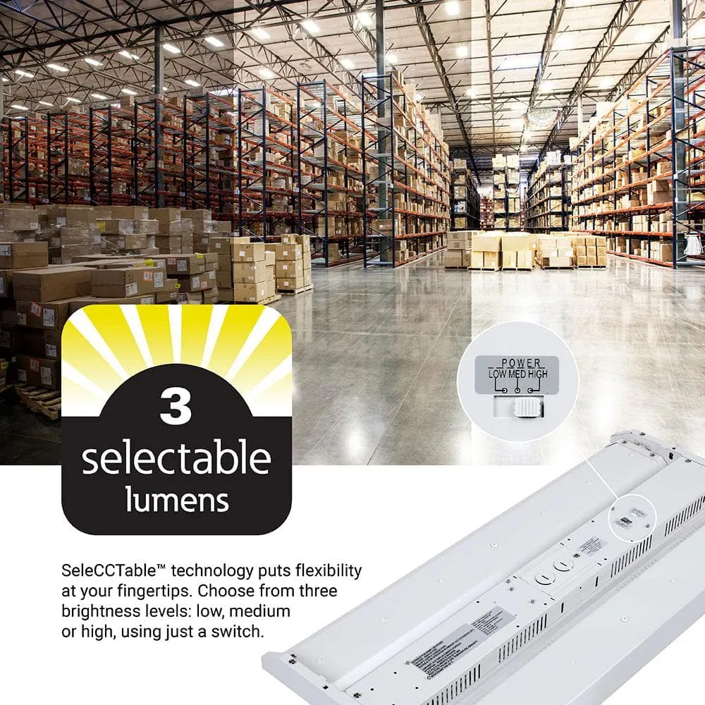 Metalux 2 ft. 400-Watt Equivalent LED Highbay with Adjustable Optics, Selectable 18K/21K/24K Lumens and 3500/4000/5000 Sel CCT, photo 7 of 9