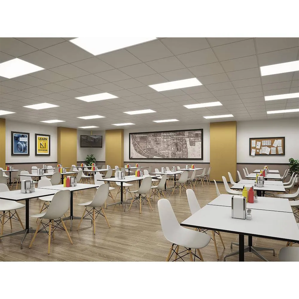 Metalux 2 ft. x 4 ft. White Integrated LED Commercial Grade Recessed Panel 80CRI, 40-Watt at 4000K 4858 Lumens, photo 7 of 8