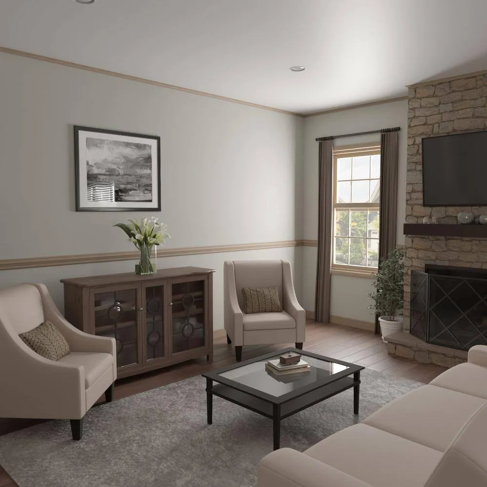 Ekena Millwork WM86 0.56 in. D x 1.63 in. W x 96 in. L Wood (White Oak) Crown Moulding, photo 9 of 13