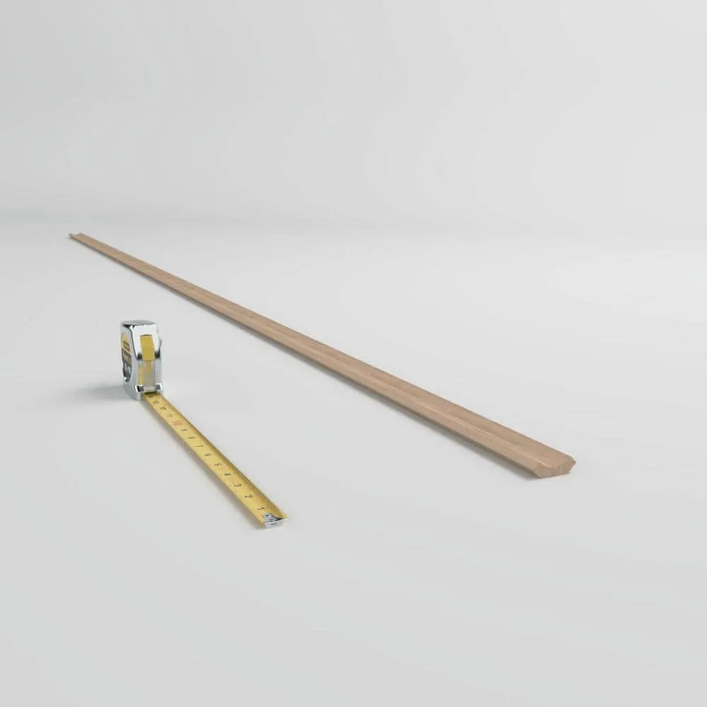 Ekena Millwork WM86 0.56 in. D x 1.63 in. W x 96 in. L Wood (White Oak) Crown Moulding, photo 6 of 13