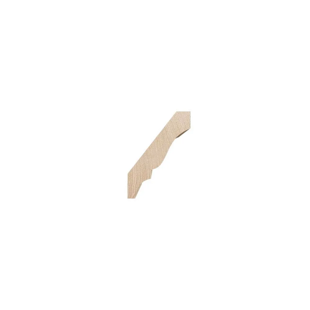 Ekena Millwork WM52 0.56 in. D x 2.75 in. W x 96 in. L Wood (White Oak) Crown Moulding, photo 4 of 13