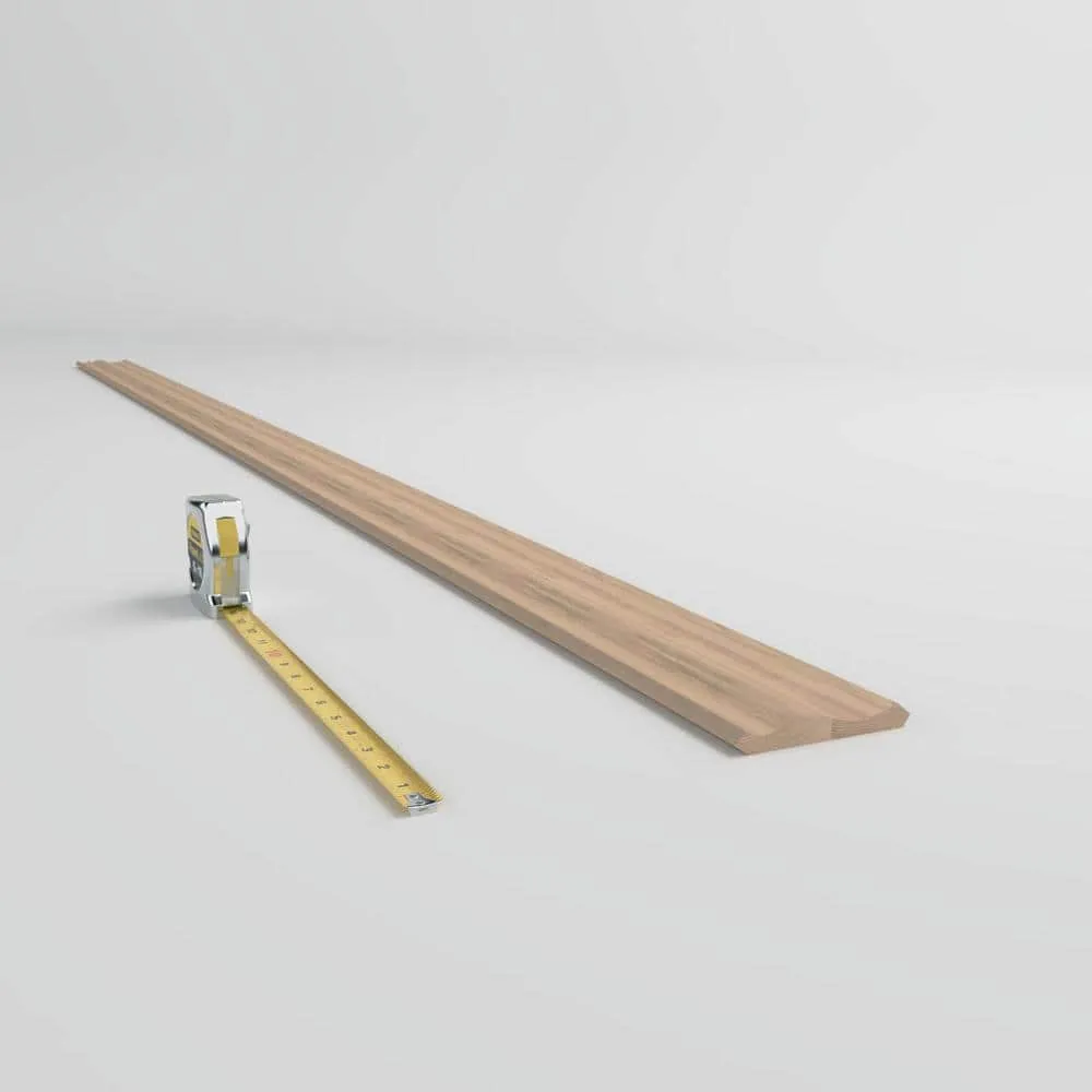 Ekena Millwork WM48 0.56 in. D x 4.25 in. W x 96 in. L Wood (White Oak) Crown Moulding, photo 6 of 12