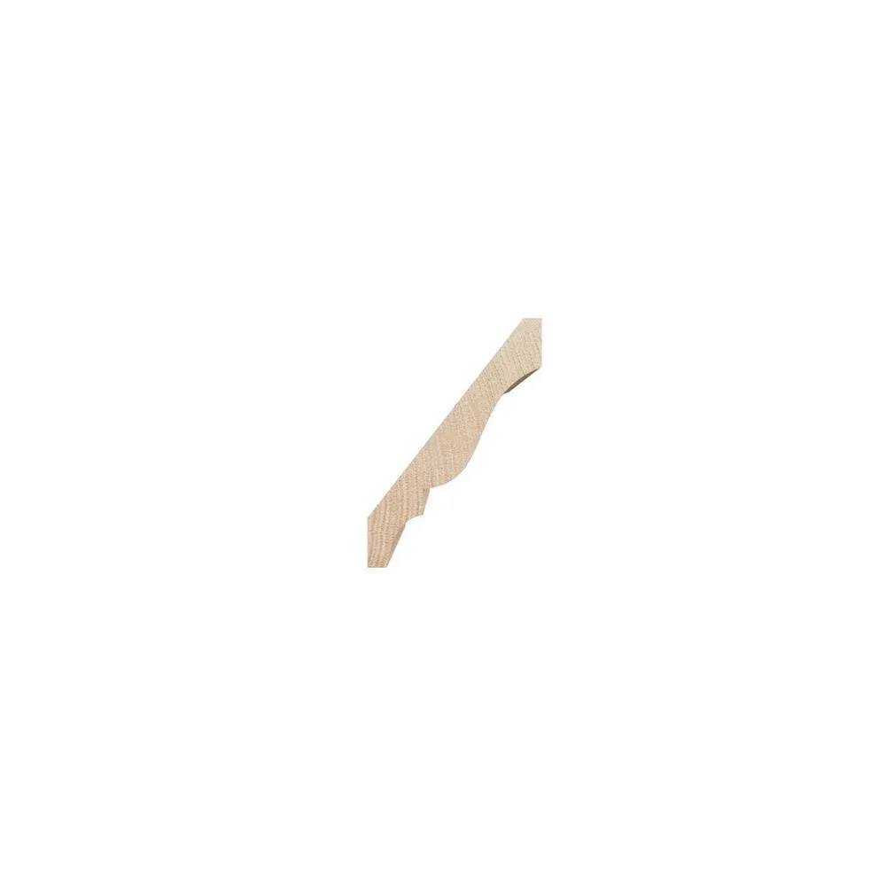 Ekena Millwork WM49 0.56 in. D x 3.63 in. W x 96 in. L Wood (White Oak) Crown Molding, photo 4 of 13