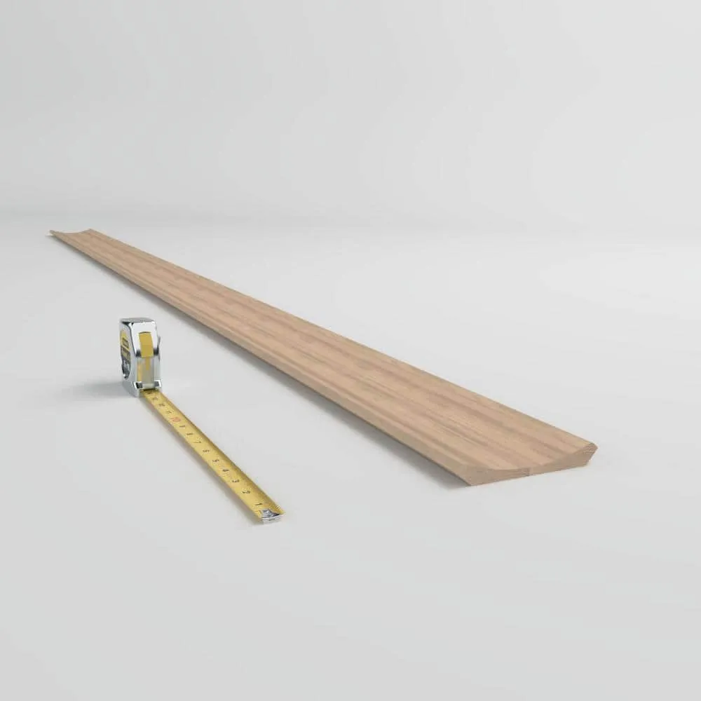 Ekena Millwork WM291 0.75 in. D x 5.25 in. W x 96 in. L Wood (White Oak) Crown Molding, photo 6 of 13