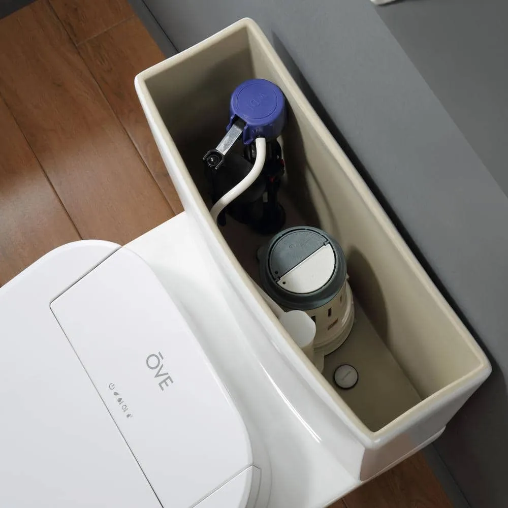 OVE Decors Felix Elongated Smart Bidet Toilet in White, photo 7 of 10
