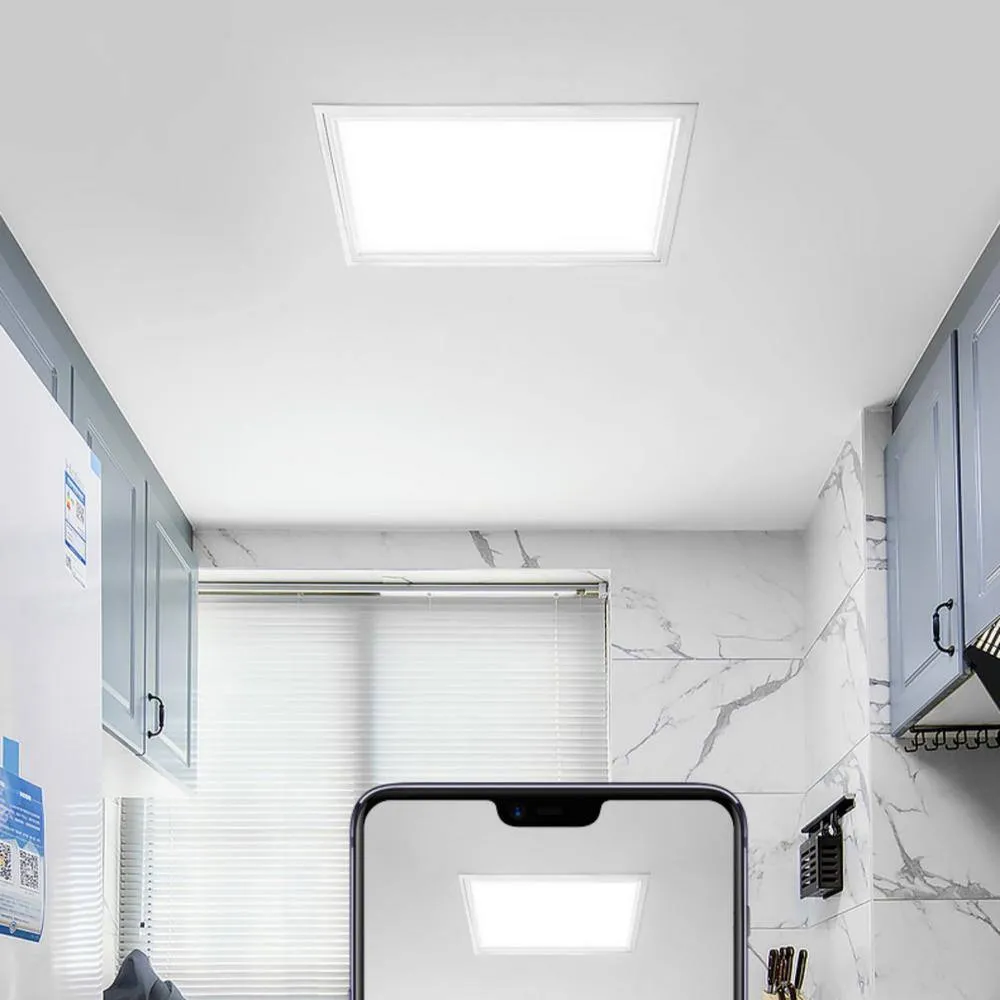 LEDone 2 ft. x 2 ft. 3750 Lumens PMMA Lens Integrated LED Panel Light, 5000K (4-Pack), photo 8 of 8