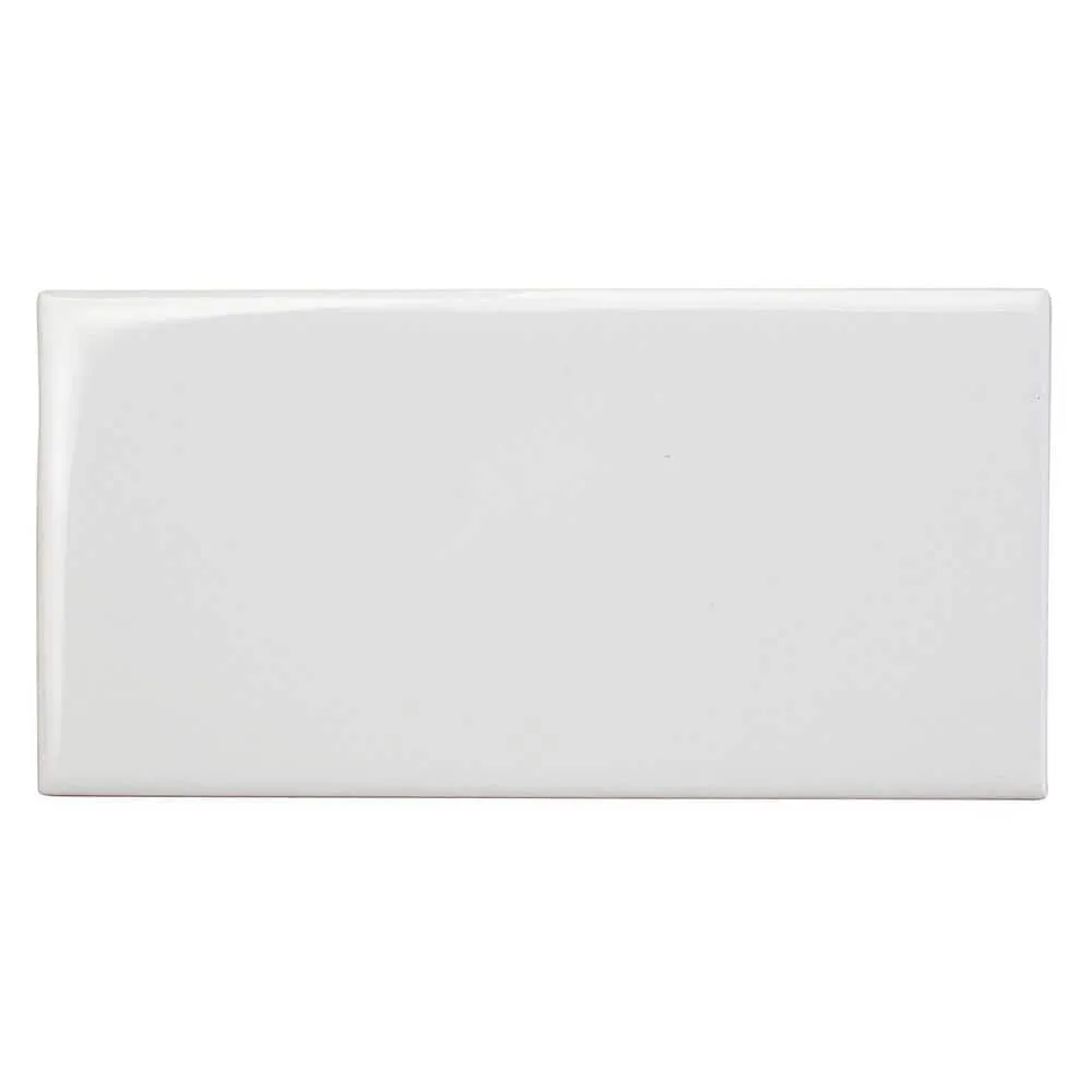 Ivy Hill Tile Essential White 3 in. x 6 in. x 6 mm Polished Ceramic Wall Subway Tile (11.73 sq. ft./case), photo 6 of 8