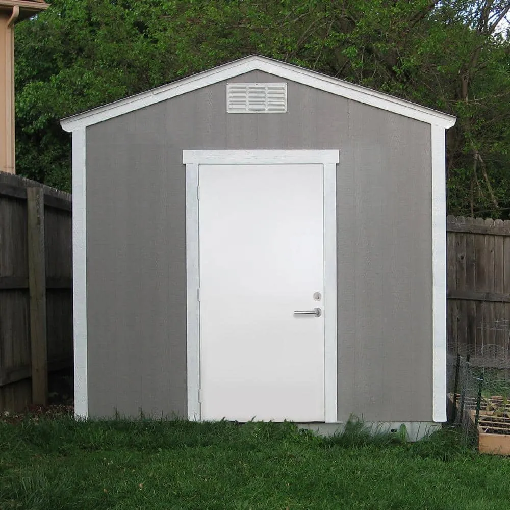 Steves & Sons 42 in. x 80 in. Reliant Series Flush RHOS White Primed Fiberglass Prehung Front Door with Composite 4-9/16 Frame, photo 2 of 3