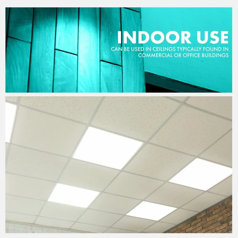 Simply Conserve 2 ft. x 2 ft. 3125/3750/5000 Lumens Integrated LED Panel Light 3500K/4000K/5000K Field Selectable Lumens and Color Temp, photo 6 of 7