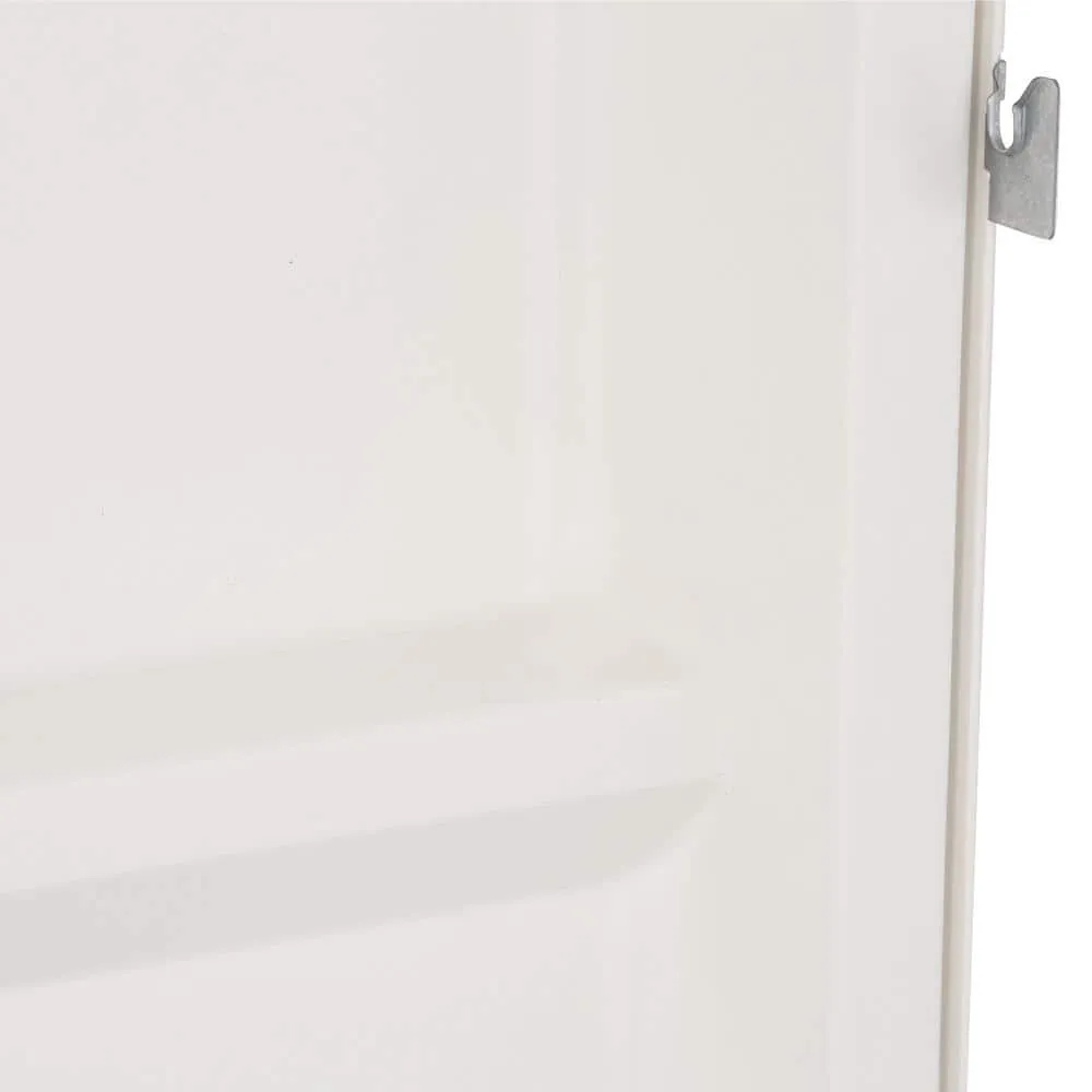 Swan 34 in. x 48 in. x 72 in. 3-Piece Direct-to-Stud Alcove Shower Surround in Bone, photo 3 of 5