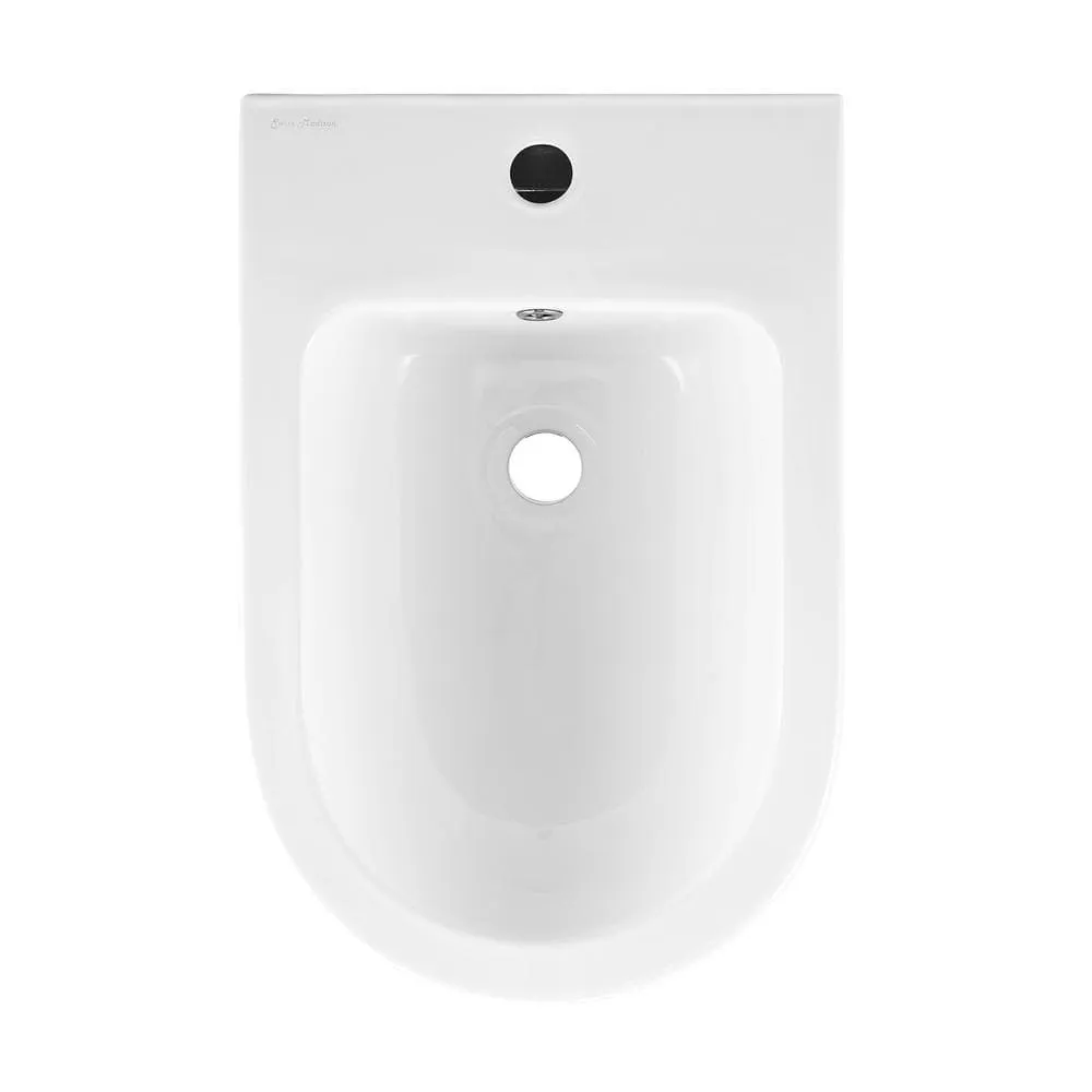 Swiss Madison St. Tropez Wall Hung Elongated Bidet in Glossy White, photo 9 of 10