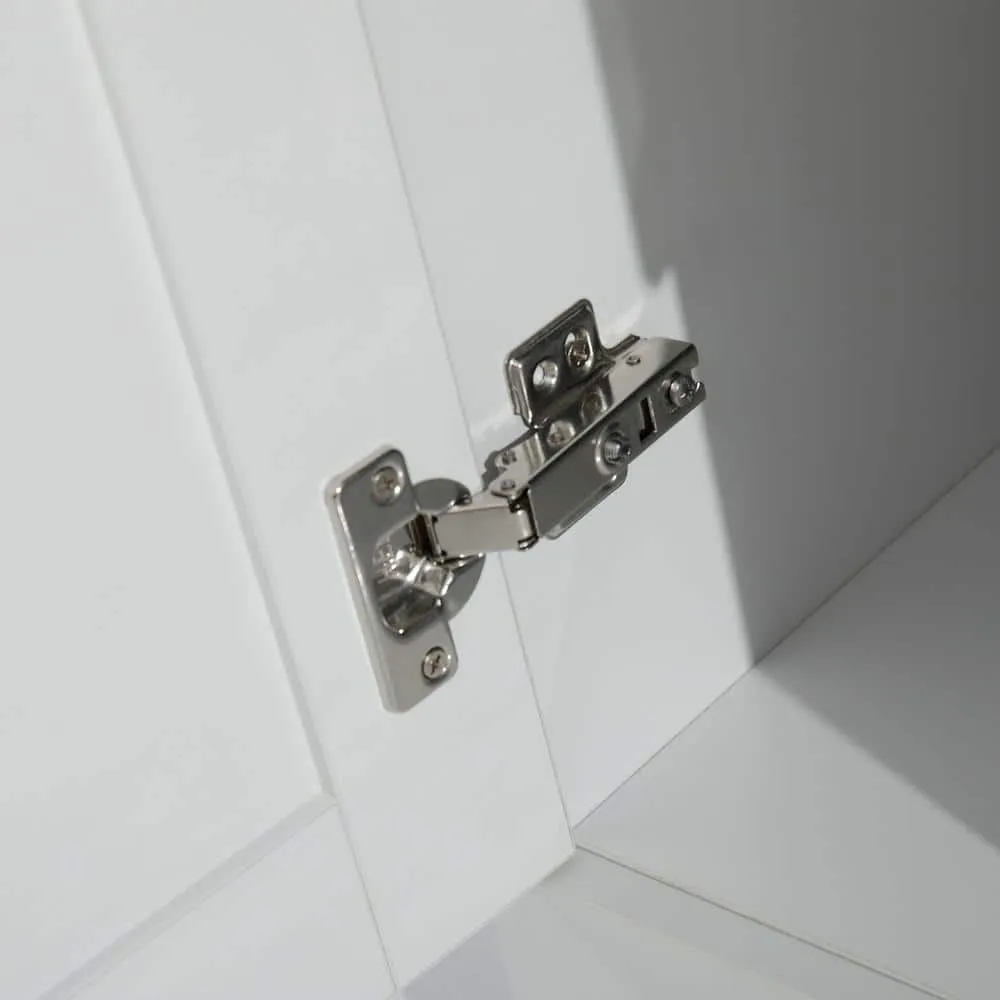 Tatayosi White Laundry Tub Cabinet with Stainless Steel Sink and Faucet, photo 2 of 8