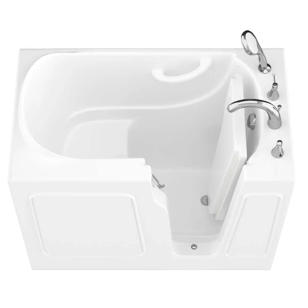 Universal Tubs HD Series 26 in. x 46 in. Right Drain Quick-Fill Walk-In Soaking Bathtub in White, photo 15 of 22