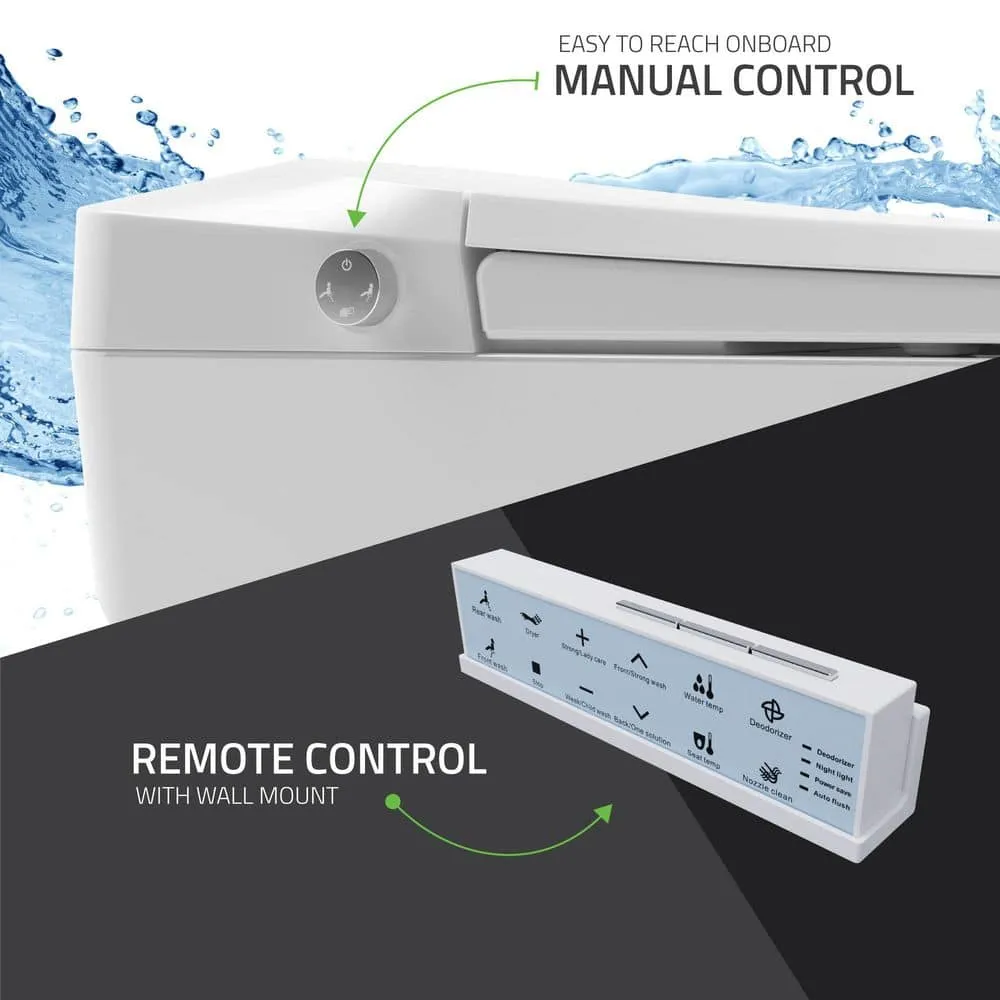 Universal Tubs 52.8 in. Walk-In Whirlpool Bathtub in White with 1.6 GPF Single Flush Toilet, Right Drain, photo 14 of 16