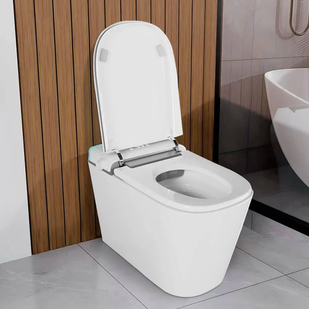 UPIKER 12" 1-piece Smart Elongated Toilet with Heated Seat and Auto Flush, photo 2 of 10