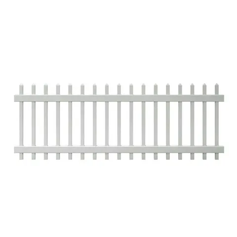 Chelsea Vinyl Spaced Picket Fence
