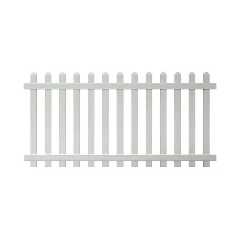 Glendale White Vinyl Spicket Fence