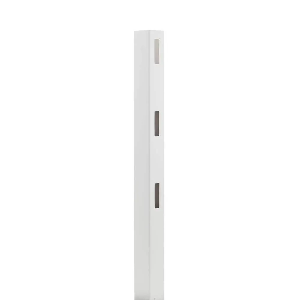 Veranda 5 in. x 5 in. x 7 ft. Tan Vinyl Ranch 3-Rail Fence Line Post, photo 2 of 8