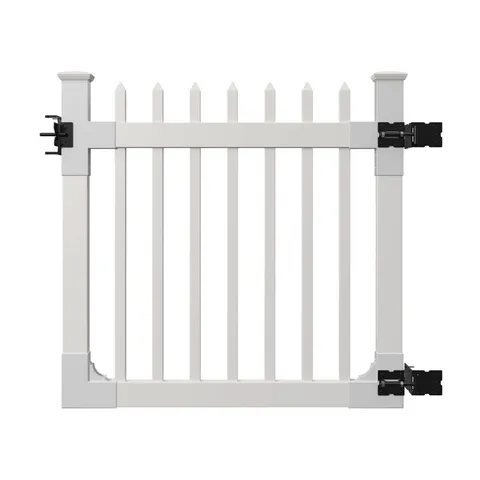 Nantucket Vinyl Picket Fence Gate