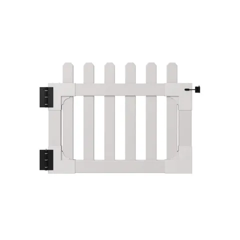Newport Vinyl Picket Fence Gate