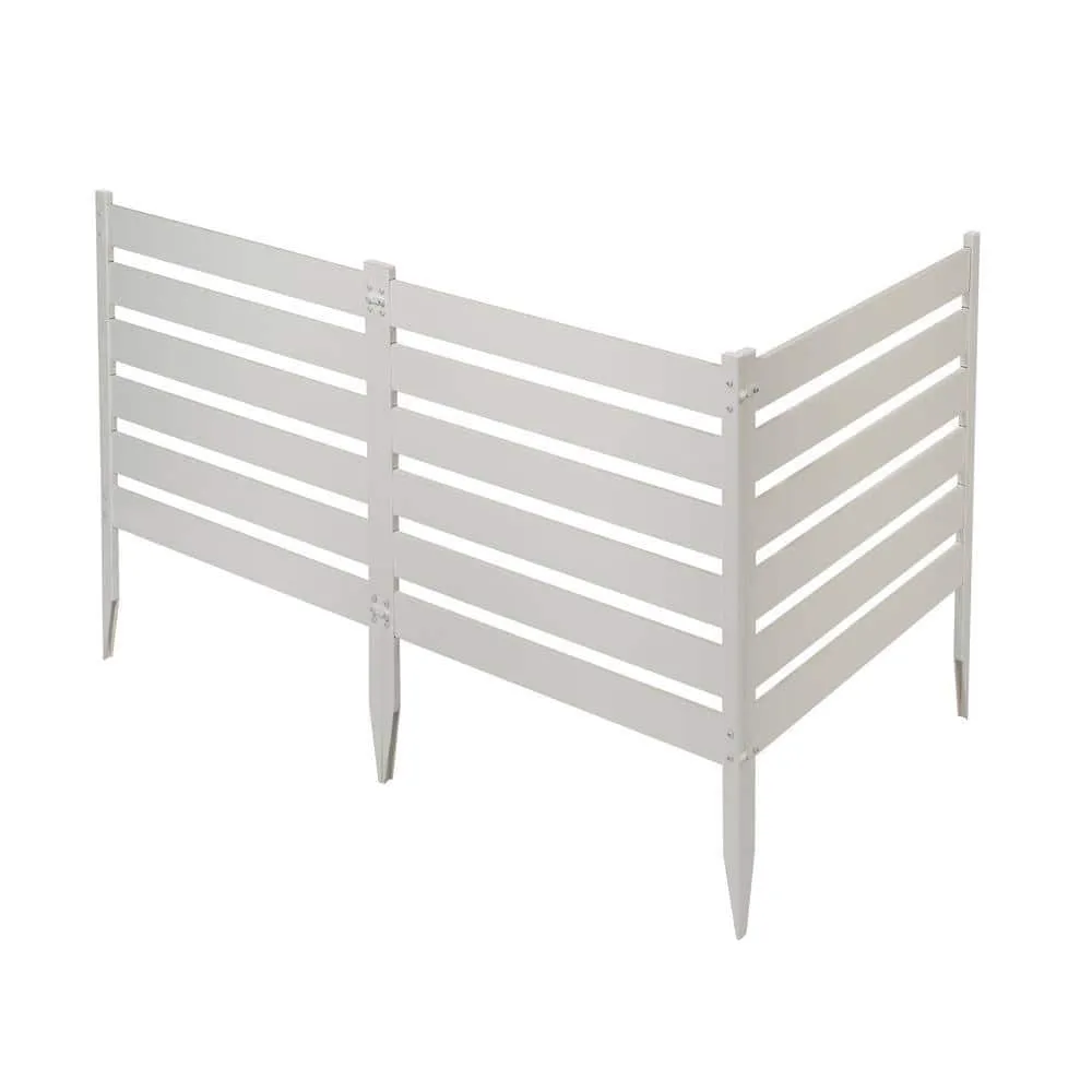 Zippity Outdoor Products Maui No-Dig White Vinyl Garden Fence Kit (3-Panels), photo 7 of 11