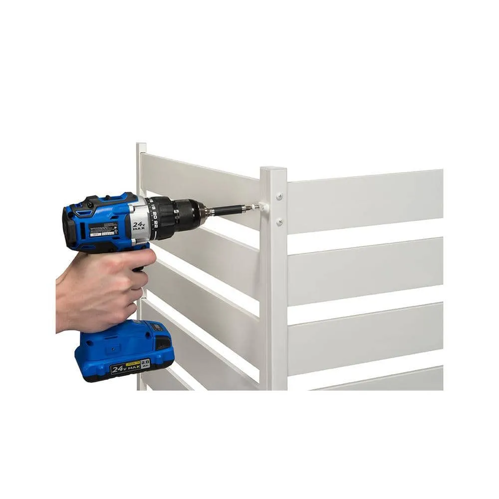 Zippity Outdoor Products Maui No-Dig White Vinyl Garden Fence Kit (3-Panels), photo 11 of 11