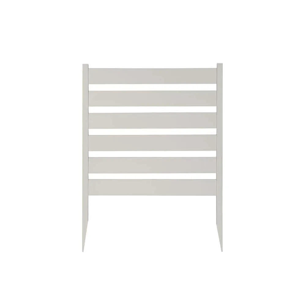 Zippity Outdoor Products Maui No-Dig White Vinyl Garden Fence Kit (3-Panels), photo 10 of 11