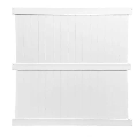 Augusta Vinyl Privacy Fence Panel Kit