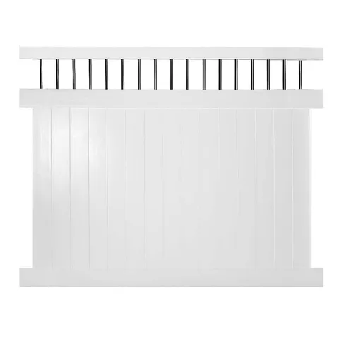 Bradford 5 × 8 ft Vinyl Privacy Fence Kit