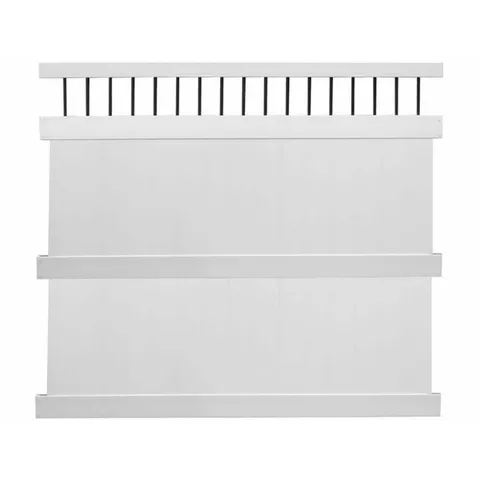 Tuscany 8' Vinyl Privacy Fence Kit