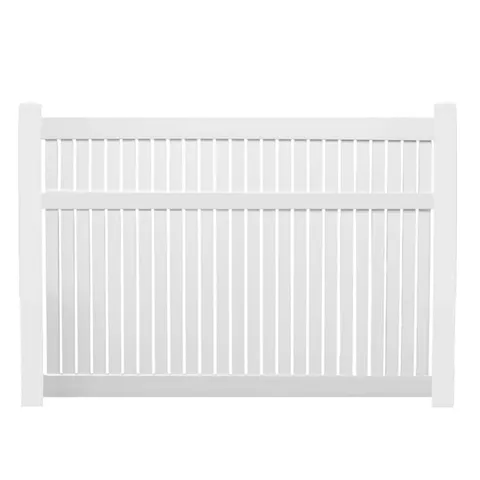 Huntington Vinyl Semi-Privacy Fence Pack